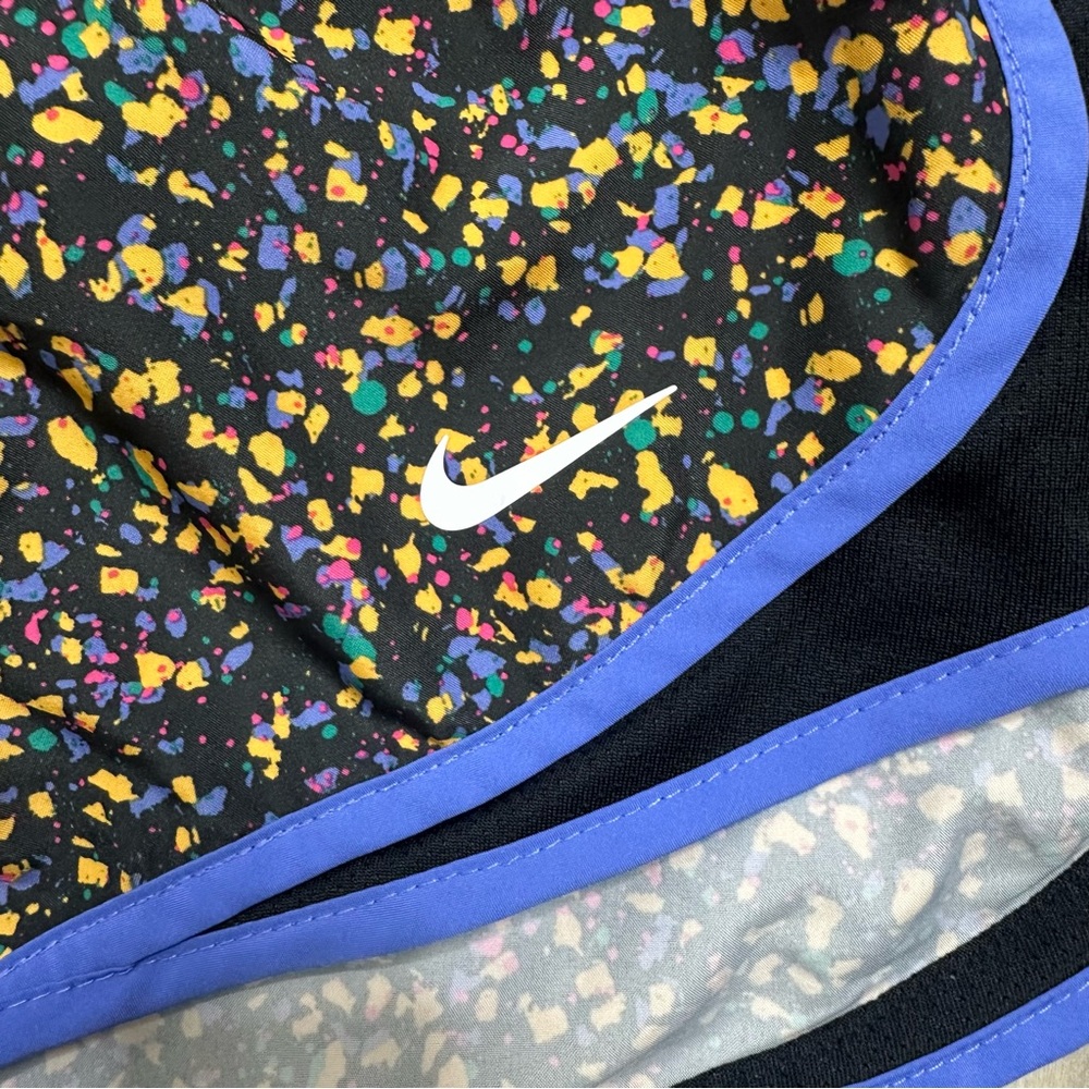 Nike Dri-FIT Tempo Icon Clash Running Shorts Black & Multicolor Size Medium - Picture 8 of 8